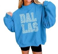 Pull molletonné oversize à col montant brodé de lettres, personnalisable avec logo, pour femme, collection automne-hiver, style streetwear, vente en gros