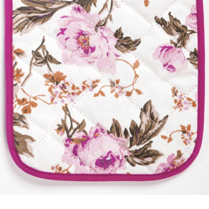 High Water Absorbency Rectangle Shape Floral Printed <b>Kitchen</b> & Tabletop Oven Mitts Recycled Cotton Pot Holders. - Product Image 4