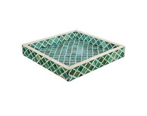 Bandeja de servicio de resina duradera ecológica hecha a mano de diseño clásico fiestas de grado alimenticio y decoración de cocina - Product Image 1