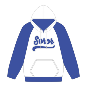 เสื้อฮู้ดแขนราแกลนสีขาวแบบสั่งทำพิเศษสำหรับชมรม Zeta Phi Beta  รุ่น 1920  แรงบันดาลใจจากผู้ก่อตั้ง  ชมรมหญิงสาวกรีก  ความเป็นผู้หญิงที่ดีงาม  เสื้อผ้าพรีเมียม - Product Image 5