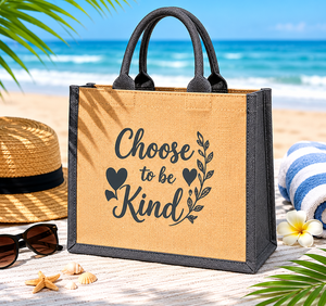 กระเป๋าผ้ากระสอบพิมพ์ลายตามสั่ง ขนาดเล็ก เป็นมิตรกับสิ่งแวดล้อม ใช้ซ้ำได้ สำหรับใส่ของช้อปปิ้ง ของชำ ของขวัญ พร้อมหูหิ้ว เหมาะสำหรับงานแต่งงาน งานแสดงสินค้า - Product Image 6