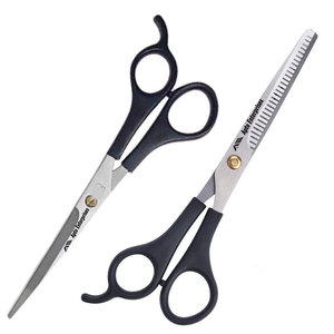 Juego de Tijeras Profesionales para Cortar el Cabello con Orificios Grandes para los Dedos, Tijeras de Texturización para Barberos y Estilistas, Tijeras para Cortar el Cabello en Salón - Product Image 3