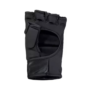 Guantes de Entrenamiento de Medio Dedo de PU con Correa de Muñeca Ajustable de Gancho y Bucle, Ligeros para Boxeo, Unisex - Product Image 4