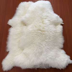 Piezas enteras de piel de oveja australiana para cojines de sofá, alfombras de piel de oveja de alta gama para decoración. - Product Image 5