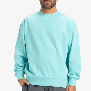 เสื้อฮู้ดดี้ผู้ชายสไตล์เทรนดี้มาใหม่ ผ้าเฟรนช์เทอร์รี่ คอกลม ปรับแต่งได้ สั่งซื้อจำนวนมาก เสื้อสเวตเชิ้ตผ้าเฟรนช์เทอร์รี่ผู้ชาย - Product Image 4