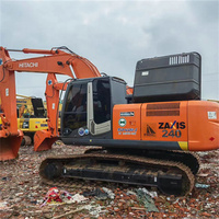 Vente directe fournisseur : Excavatrice sur chenilles Hitachi ZX240, modèle ZX240-3, ZX240H, ZX240G – Excavatrices d'occasion expédiées dans le monde entier