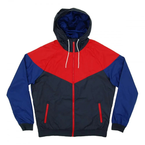 Hot Selling Men Street Wear Windbreaker <b>Running</b> High Quality 100% Nylon Lightweight Zipper Over Sized Quick Dry Outdoor - Product Image 3