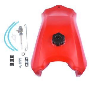 For Honda FourTrax 1988-1992 2WD Fuel Tank with Petcock Cap Model #17520 HC4 010ZA FT49300R for Motorcycle Fuel System - Product Image 1