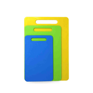 Linh hoạt dày nhựa tiện ích cắt Board thực phẩm an toàn PP Vật liệu thân thiện với môi nhà bếp đang chặt khối với treo lỗ - Product Image 1