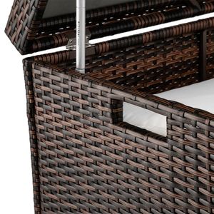 Pratica Cassetta Portaoggetti da Esterno a Singolo Ripiano, Sfumata Marrone, Semplice e Facile da Usare per Attrezzi - Product Image 6