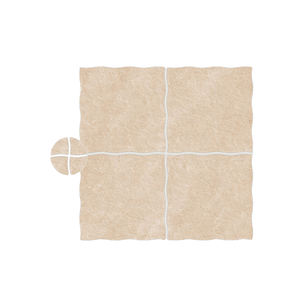 Carreaux de sol en porcelaine polie antibactériens beiges modernes 500x500mm, dalles emboîtables pour cuisine, café et appartement - Product Image 1