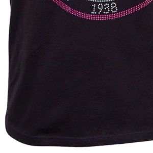Camiseta Jack and Jill Bling Tee con diseño redondo y adornos de diamantes de imitación para hombre, elegante, de manga corta, informal, a la moda, estilo urbano, premium - Product Image 6