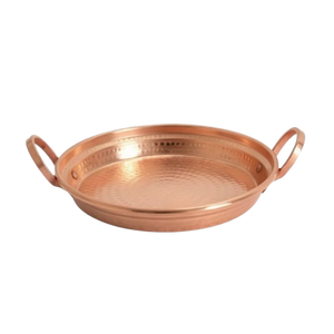Casserole de luxe en cuivre pur avec couvercle, robuste et martelée, pour cuisine, restaurant, hôtel, vente en gros - Product Image 2