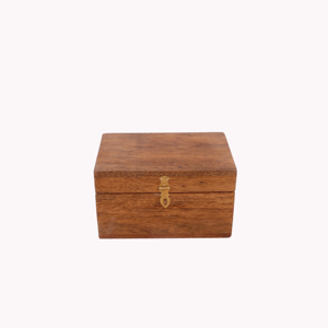 Exportador Indio Vende Caja Rectangular de Madera de Mango de Excelente Calidad, Personalizada, Tallada a Mano, para Uso en la Cocina - Product Image 1