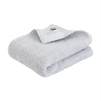 Serviette Imabari HIORIE 100% coton, tissée en éponge, écologique, séchage rapide, serviette de visage 34*80cm, 450GSM, fil torsadé doux, design côtelé
