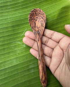 Handicrafts Handmade Wooden Spoon <b>Mirror</b> Eco-Friendly Durable Premium Natural Wood Kitchen Utensils for Cooking Serving Dining - Product Image 2