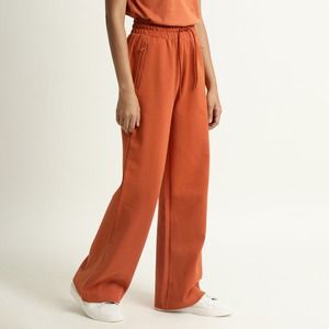 Pantalones de Yoga Holgados para Mujer, Estilo Deportivo, Color Sólido, Algodón, Corte Acampanado, Nueva Colección 2025 OEM - Product Image 1