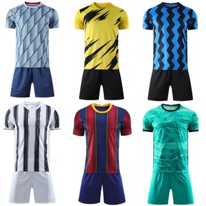 Custom Plain Polyester Breathable Mens Sports Football Jersey <b>Soccer</b> Uniforms Sets <b>Soccer</b> Wear Jersey Set Football Kits Full Set - Product Image 2