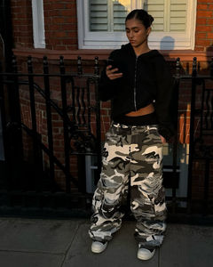 Pantalones Cargo Camuflaje Desgastado Personalizados para Hombre, Nuevo Diseño, Estilo Urbano, Pantalones Cargo Combinados 2026 - Product Image 6