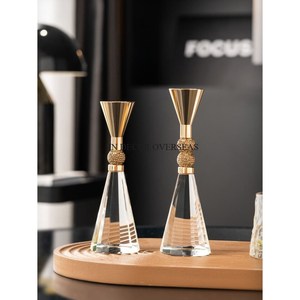 Support de bougie en forme de feuille, argenté brillant et poli, en acier inoxydable, décoration d'intérieur, artisanat métallique durable, centre de table de mariage - Product Image 6