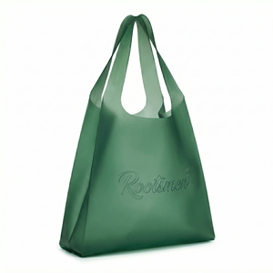 Bolsa de Compras y Gimnasio Rootsmen de TPU con Logotipo en Relieve, Personalizable, con Asa de Hombro y Parte Superior Abierta para Tiendas - Product Image 2