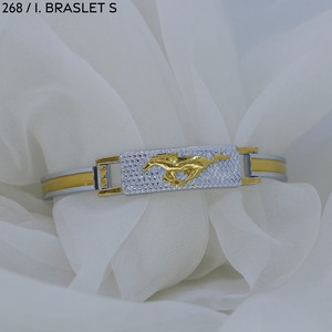 Pulsera de moda Sinhala para hombre, venta al por mayor, Malasia, pulsera de joyería artificial, pulsera chapada en oro, pulsera del sur de Asia - Product Image 3