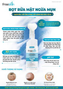 Fabricante de etiqueta privada FREESKIN Limpiador 120ml de ácido salicílico Limpieza profunda de poros y lavado de espuma de control de acné - Product Image 6