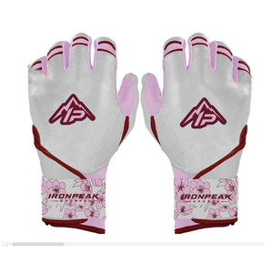 Gants de frappe de baseball professionnels Ironpeak Sports, ambidextres, fermeture auto-agrippante, respirants, légers, en cuir souple de qualité supérieure - Product Image 6