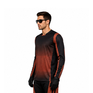 Vêtements de motocross personnalisés en sublimation, grande taille, pour VTT, descente, motocross, haute visibilité, maillot de motocross - Product Image 4