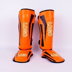 Protections de tibia MMA en gros, protège-jambes anti-choc pour le kickboxing, la boxe, l'entraînement, le sparring, équipement sportif professionnel - Product Image 6