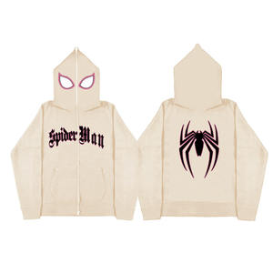 Sudaderas con Capucha de Alta Calidad 100% Algodón, 420 Gsm, Estilo Urbano, Tallas Grandes, con Logotipo Personalizado Impreso en Relieve para Hombre - Product Image 2