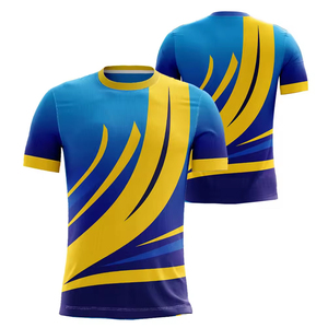 Service OEM, design tendance, t-shirt pour homme en polyester 100% respirant et à séchage rapide, de haute qualité, personnalisé et à bas prix, sublimation - Product Image 3