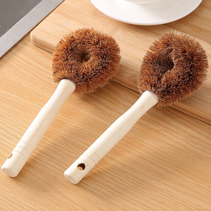 Herramientas de limpieza biodegradables, cepillo de mano tawashi en venta, cepillos de fibra de coco de bajo costo. - Product Image 1