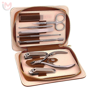 Kit professionnel classique de manucure et pédicure en acier, personnalisé 4-en-1, services OEM pour cuticules - Product Image 5
