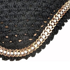 Voile anti-mouches et bonnet d'oreilles en maille pour chevaux, haute qualité, logo et couleur personnalisés - Product Image 2