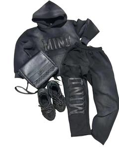 ที่กําหนดเองที่มีคุณภาพสูงซ้อนกางเกงวอร์มเหงื่อชุดที่กําหนดเองพัฟพิมพ์พืชยอดนิยมเสื้อฮู้ดและกางเกงวอร์มเปลวไฟชุดสําหรับผู้ชาย - Product Image 2