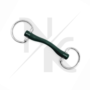 Bridons articulés en acier inoxydable de qualité supérieure avec anneau fixe en caoutchouc pour chevaux, équipement équestre, logo personnalisé - Product Image 5