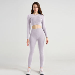 Conjunto de Leggings de Yoga de Cintura Alta para Mujer OEM 2026, para Gimnasio y Actividades al Aire Libre, Transpirables, Antiestáticos, Fabricados por TRIOTAKE INDUSTRY - Product Image 6