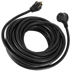 Cavo di Prolunga in Rame Puro per Impieghi Gravosi da 30 Amp, 15 Metri, per Saldatrici Portatili NEMA 6-50P, 10/3 AWG, 250V, 7500W, Corrente Nominale 20A/50A - Product Image 1