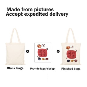 Bolsa de Mano de Lona Beige, Minimalista, Abierta, de Algodón, para el Hombro, para Compras Diarias y Transporte de Comestibles - Product Image 6