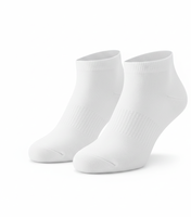 Chaussettes de sport unisexes respirantes, flexibles et rembourrées, chaussettes mi-mollet avec gestion de l'humidité pour l'entraînement, la course à pied, la marche et les activités sportives