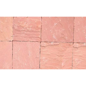 Carreaux de pierre rouge naturelle de Jodhpur pour revêtements muraux, revêtements de sol, pavage extérieur et projets d'aménagement paysager - Product Image 6