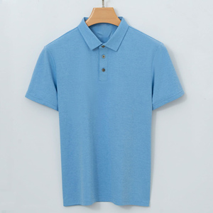 Polo de sport professionnel haut de gamme personnalisé avec logo OEM, absorbant l'humidité, séchage rapide, sans repassage, vierge pour broderie - Product Image 1