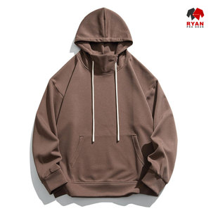 เสื้อฮู้ดดี้ผู้ชายแบบสั่งทำพิเศษ พร้อมโลโก้สั่งทำด้านหน้า ผ้าฝ้ายฟลีซ 100% ระบายอากาศได้ดี ทรงปกติ สำหรับฤดูหนาว รับผลิตแบบ ODM OEM - Product Image 1