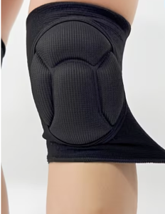 Rodillera Ligera de Nailon, Elástica, Grosor Convencional, Unisex, para Entrenamiento de Voleibol, Soporta hasta 100 kg/220 lb - Product Image 1