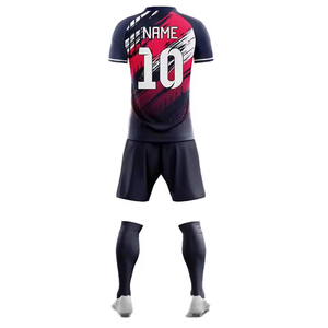 Nuevo Diseño Conjunto de Ropa de Fútbol para Hombre, Conjunto Completo, Clubes Populares Personalizados, Uniforme de Fútbol Original de Fábrica de Alta Calidad - Product Image 3
