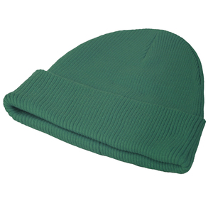 Green Beanie Hat Unisex Adult Solid Color Knit <b>Winter</b> <b>Cap</b> Casual Style Breathable Waterproof Adjustable 56-58CM Head - Product Image 5