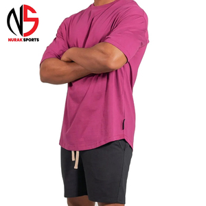 Camisetas Lisas de Algodón para Hombre al por Mayor 2026, Camisetas Unisex 100% Algodón para Hombre, Camiseta Holgada Estampada para Hombre en NURAK - Product Image 3