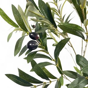 71-Inch Artificial Olive <b>Tree</b> for Home Bedroom or Living Room Durable and Elegant Artificial <b>Tree</b> Plants - Product Image 6