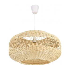 Artisan Handmade Woven Rattan Bamboo Pendant <b>Light</b> Lampshade Supplier Eco Friendly Durable Lighting Shade from Vietnam - Product Image 3